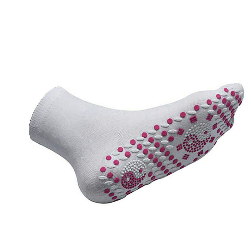Self Heating Tourmaline Socks for Men & Women - Warm Winter & Fall Thermal Socks for Cold Weather, Arthritis Relief & Indoor/Outdoor Comfort