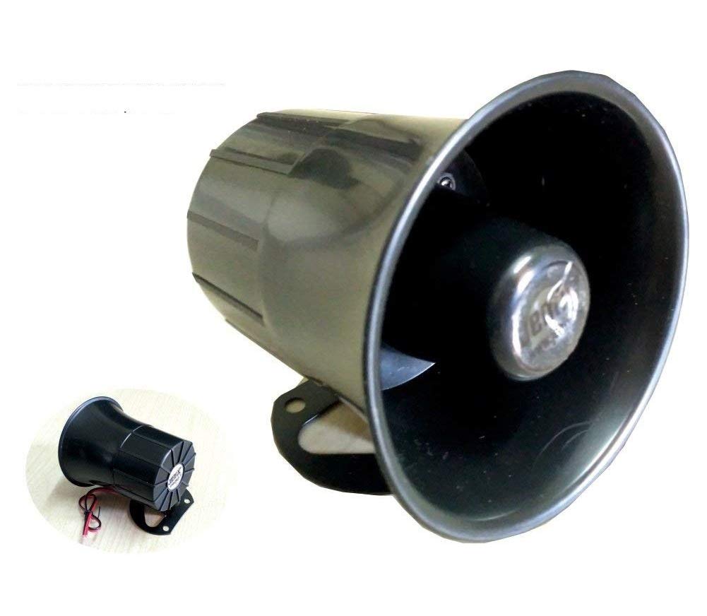 Jenix High Audible 110dB Siren Alarm System for Fire Safety, Home Security & Emergency Vehicles - Ideal for Fire Alarms, Burglar Alarms, Ambulances & Police Cars