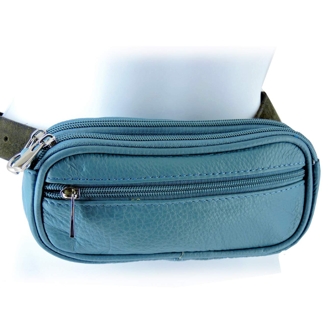 Premium Leather Eyeglass Case with Wristlet Handle - Padded Protective Sunglasses Holder for Men & Women - Perfect for Travel, Office, and Everyday Use