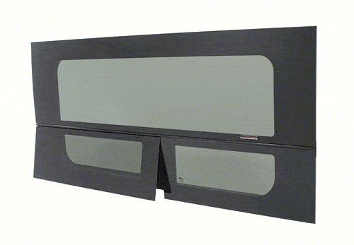 CRL Ram ProMaster Passenger Side Sliding Door T Vent Window (FW395R) - Replacement Part for Van Ventilation & Airflow - Perfect for Campers, Delivery Vans & Work Vehicles