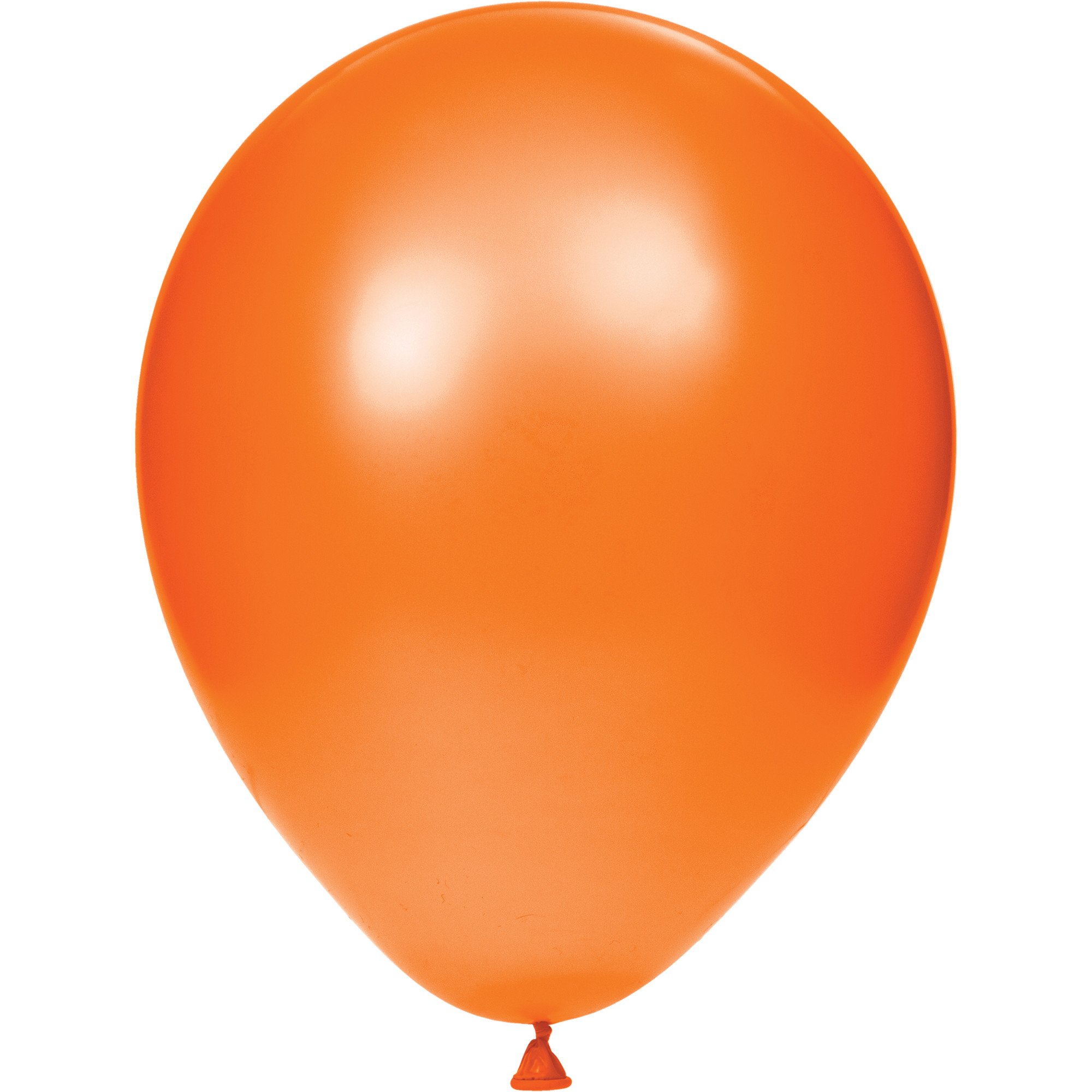 12-Inch Creative Converting Latex Balloons in Sunkissed Orange - Perfect for Birthday Parties, Baby Showers & Holiday Decorations