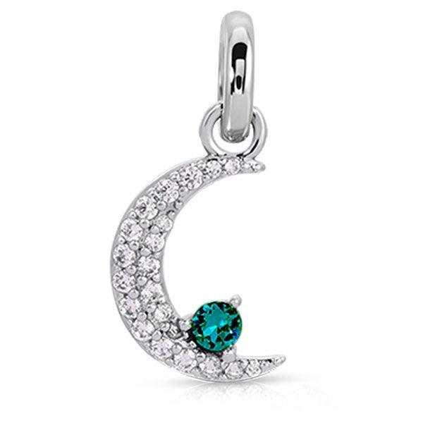 December Birthstone Turquoise Charm Pendant - Perfect for Necklaces, Bracelets & Jewelry Making - Ideal Gift for December Birthdays & Holidays