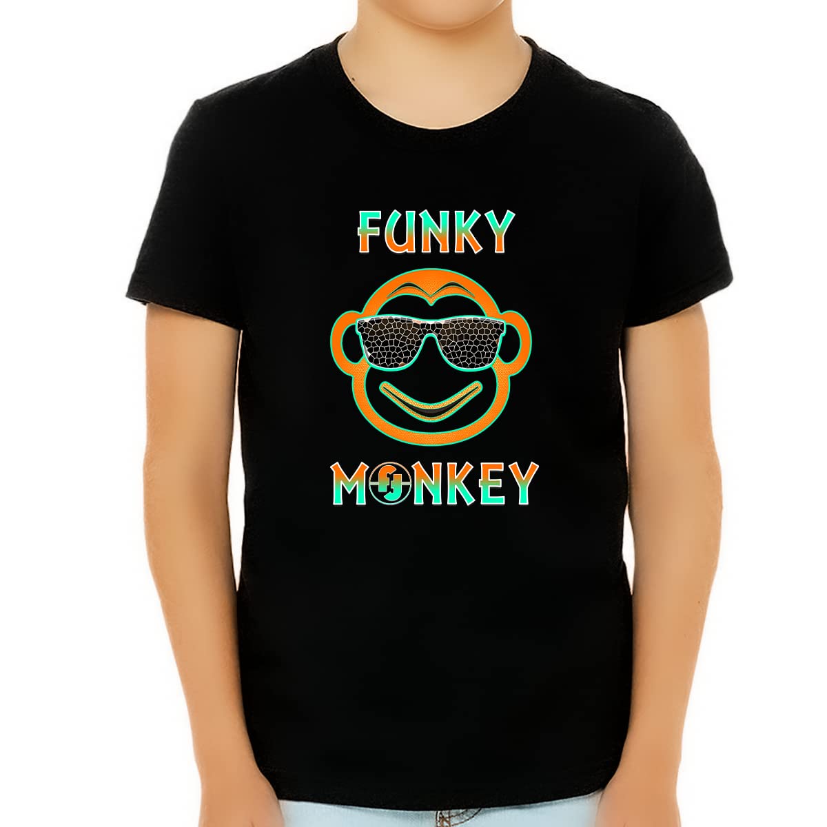 Funky Monkey Graphic T-Shirts for Boys - Cool Gamer Tees - Funny & Trendy Boys' T-Shirts - Perfect for Gaming, School, and Casual Wear