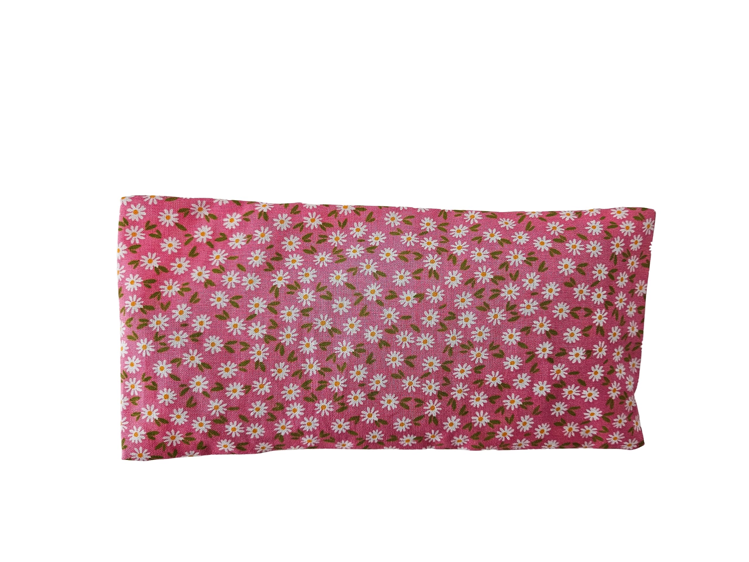 Lavender Eye Pillow Gift Set of 6 - Weighted Flaxseed with Lavender & Chamomile - Removable Washable Cover & Refillable - for Yoga, Aromatherapy, Massage, Sleep & Stress Relief - Tropical Green Blue Pink Colors - Perfect for Spa, Meditation & Travel Relaxation