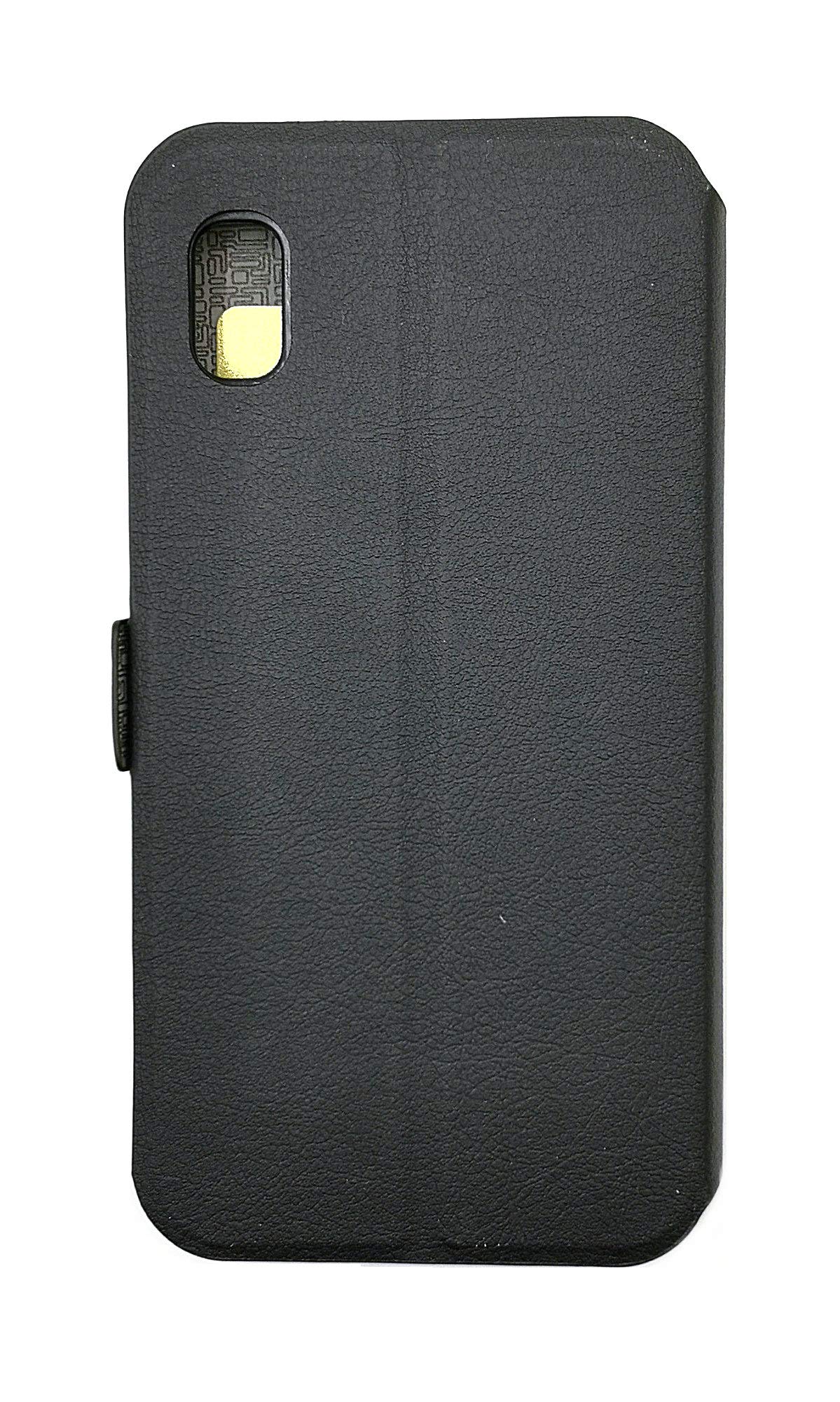Premium PU Leather Flip Case Cover for ZTE Quest 5 - Slim Protective Phone Wallet with Card Slots | Perfect for Business, Travel & Everyday Use
