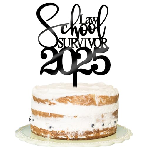 Law School Survivor 2025 Acrylic Black