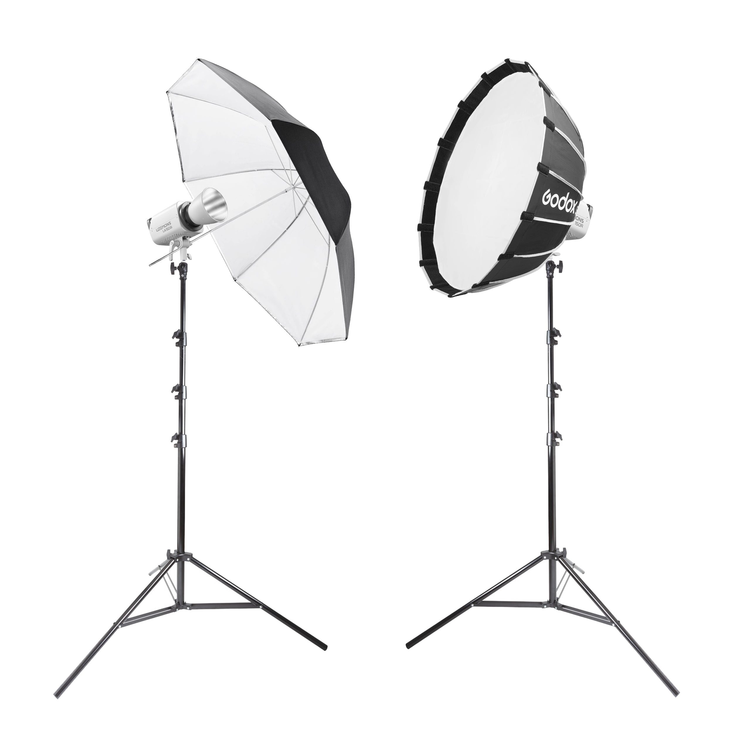 Godox LA200R RGB LED Continuous Lighting Twin Kit - Professional Studio Video Lighting for Photography, YouTube & Live Streaming