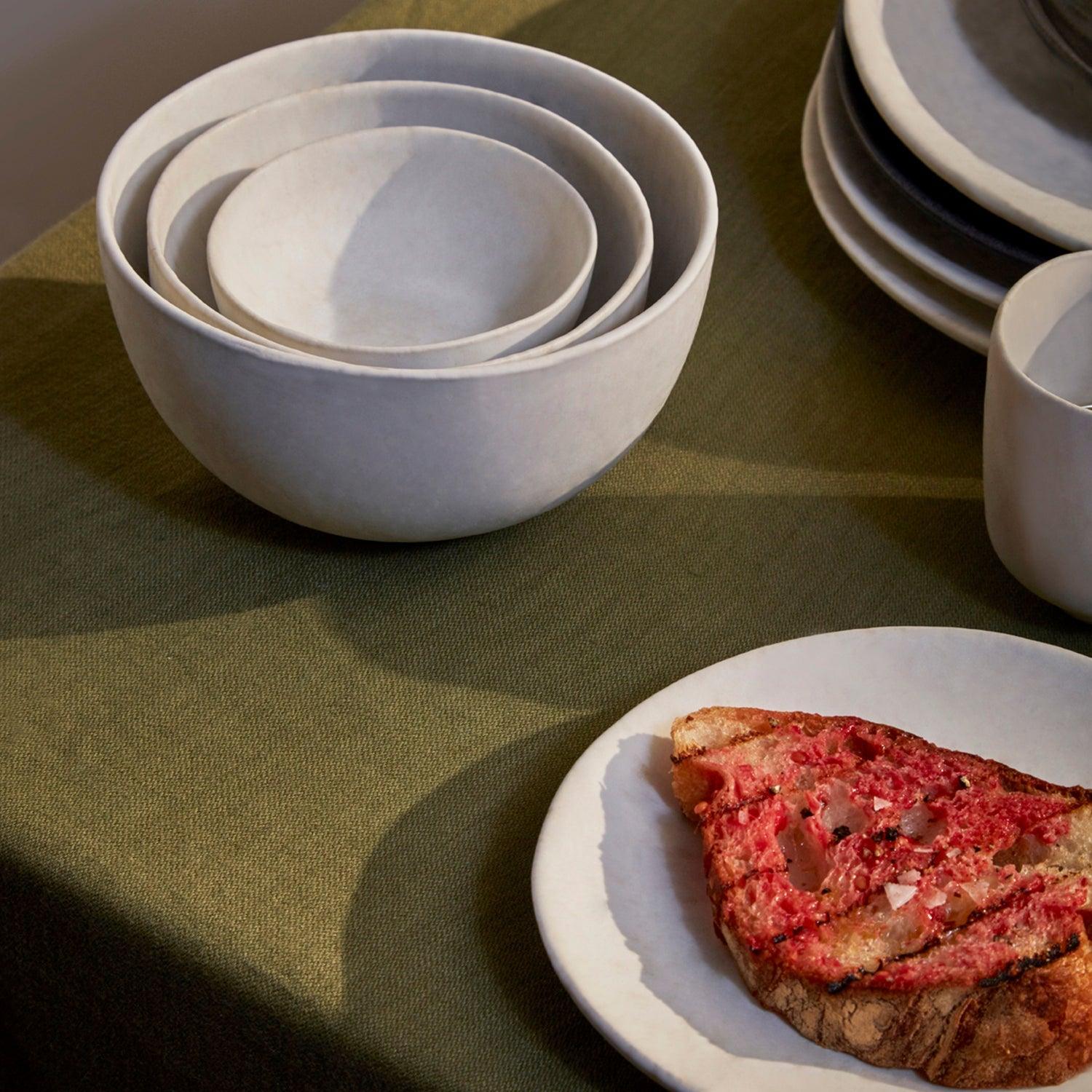 Premium Terra Condiment Bowl - Handcrafted Stoneware Dip & Sauce Dish for Guacamole, Salsa, and Salad Dressing - Perfect for Dining Tables, Kitchen Countertops, and Party Serving