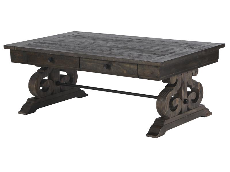 Modern Rectangular Cocktail Table - Stylish Coffee Table for Living Room, Lounge & Office - Perfect for Entertaining Guests & Relaxing