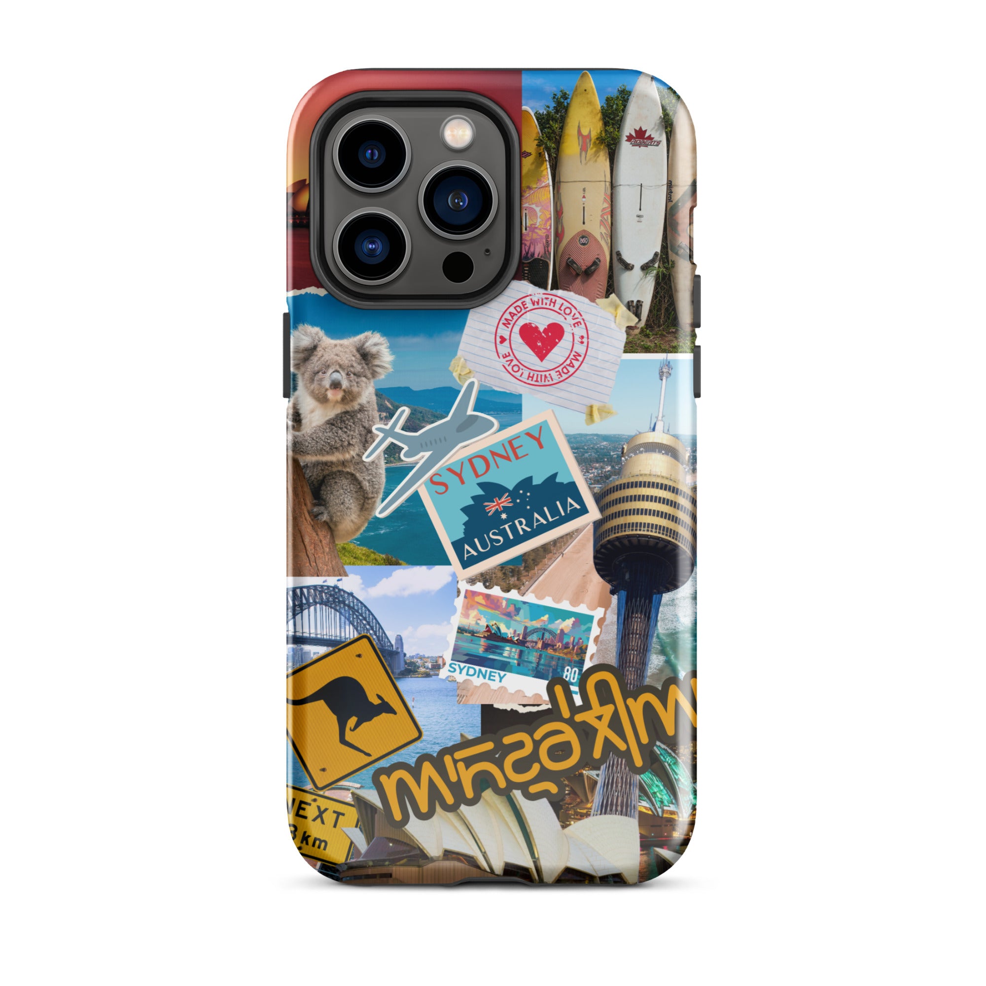 Premium Sydney Collage iPhone Case - Stylish & Durable Phone Cover for iPhone Models - Perfect for Travel, Work & Everyday Protection