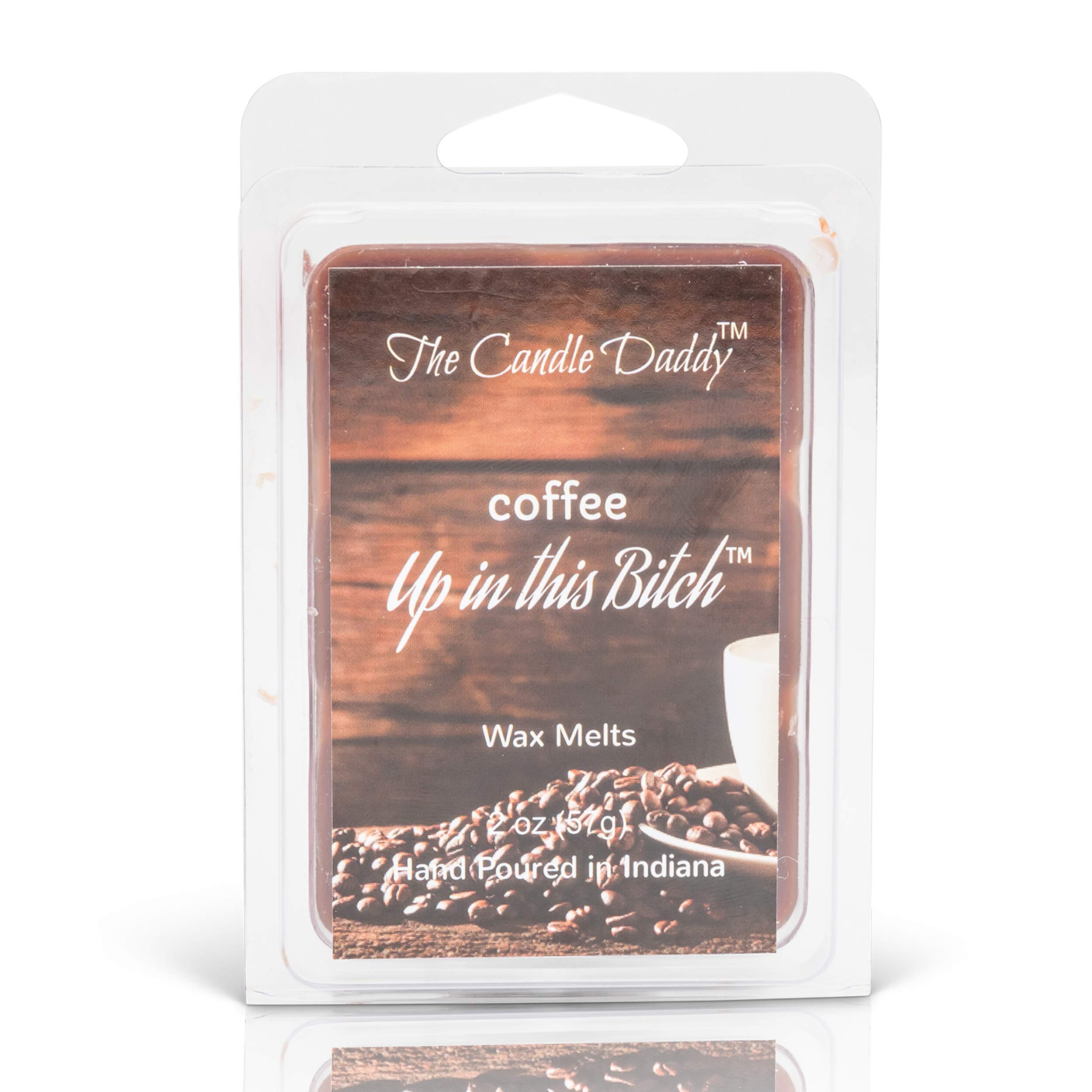 Funny Coffee Scented Candles & Wax Melts - 2x6oz + 3x2oz - Home & Office Decor