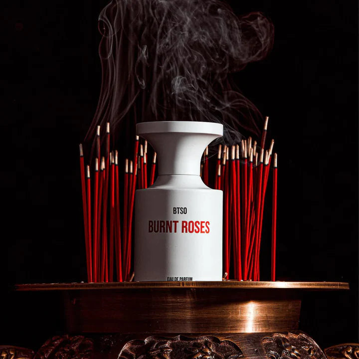 BORNTOSTANDOUT Eau de Parfum 50ml - Burnt Roses Scent | Premium Long-Lasting Fragrance for Women & Men | Perfect for Date Night, Special Occasions & Everyday Luxury