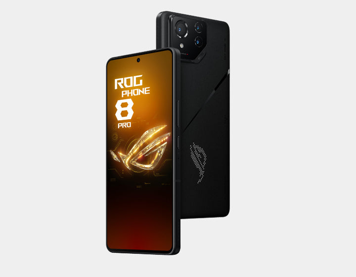 ASUS ROG Phone 8 Pro AI2401 Gaming Smartphone - 512GB ROM 16GB RAM, Dual SIM Unlocked (Phantom Black) - Ultimate Mobile Gaming Performance for Esports & Streaming