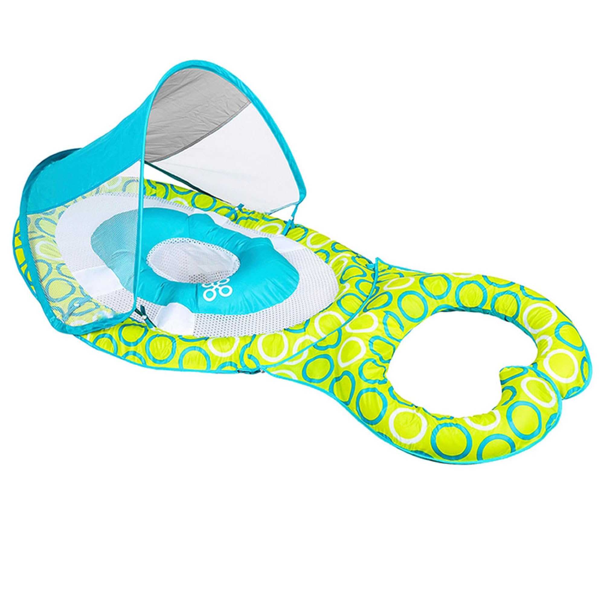 Swimways Mommy and Me Baby Pool Float for 9-24 Months - Inflatable Spring Float for Toddler & Parent Bonding in Pool, Beach, or Lake
