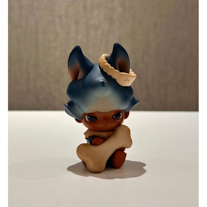 DIMOO Forest Night Series Night Wolf Plush Toy - Cute Stuffed Animal for Kids, Collectors & Home Decor | Perfect for Gifts, Bedroom Decor & Fantasy Lovers