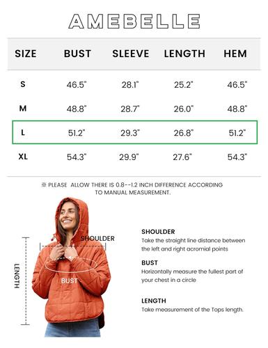 Women's Oversized Hooded Puffer Jacket - Lightweight Quilted Winter Coat for Warmth - Blue Pullover Sweatshirt (Size L) - Perfect for Cold Weather & Outdoor Activities