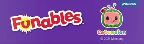 **Funables Fruity Snacks - Cocomelon Assorted Fruit Flavored Snacks, 0.8 oz (10 Count) - Healthy Kids Snacks for Lunchboxes, School, and On-the-Go**