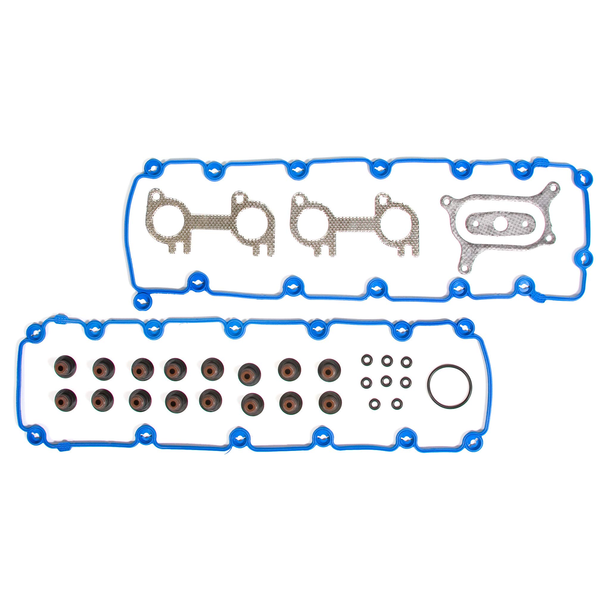 MA-4216924635 Full Gasket Set with Head Bolts for 97-99 Ford 4.6L V8 Windsor VIN 6 SOHC 16-Valve Engine - Perfect for Engine Rebuilds & Repairs
