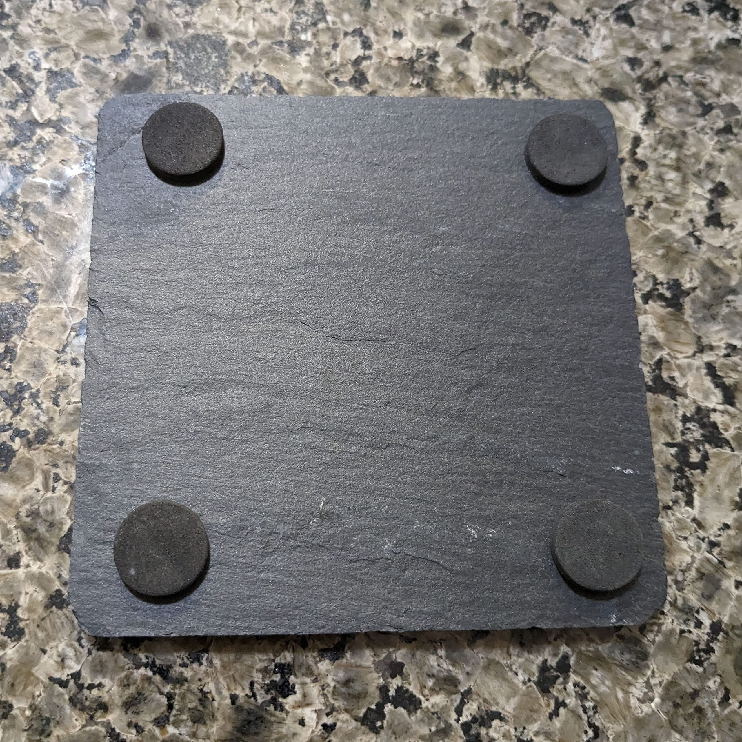 Premium Slate Coasters Set with Laser-Etched Porsche 911 Design | Elegant Square Drink Mats for Home, Office & Car Enthusiasts - Set of 4 - Perfect for Coffee Tables, Bars & Automotive Decor