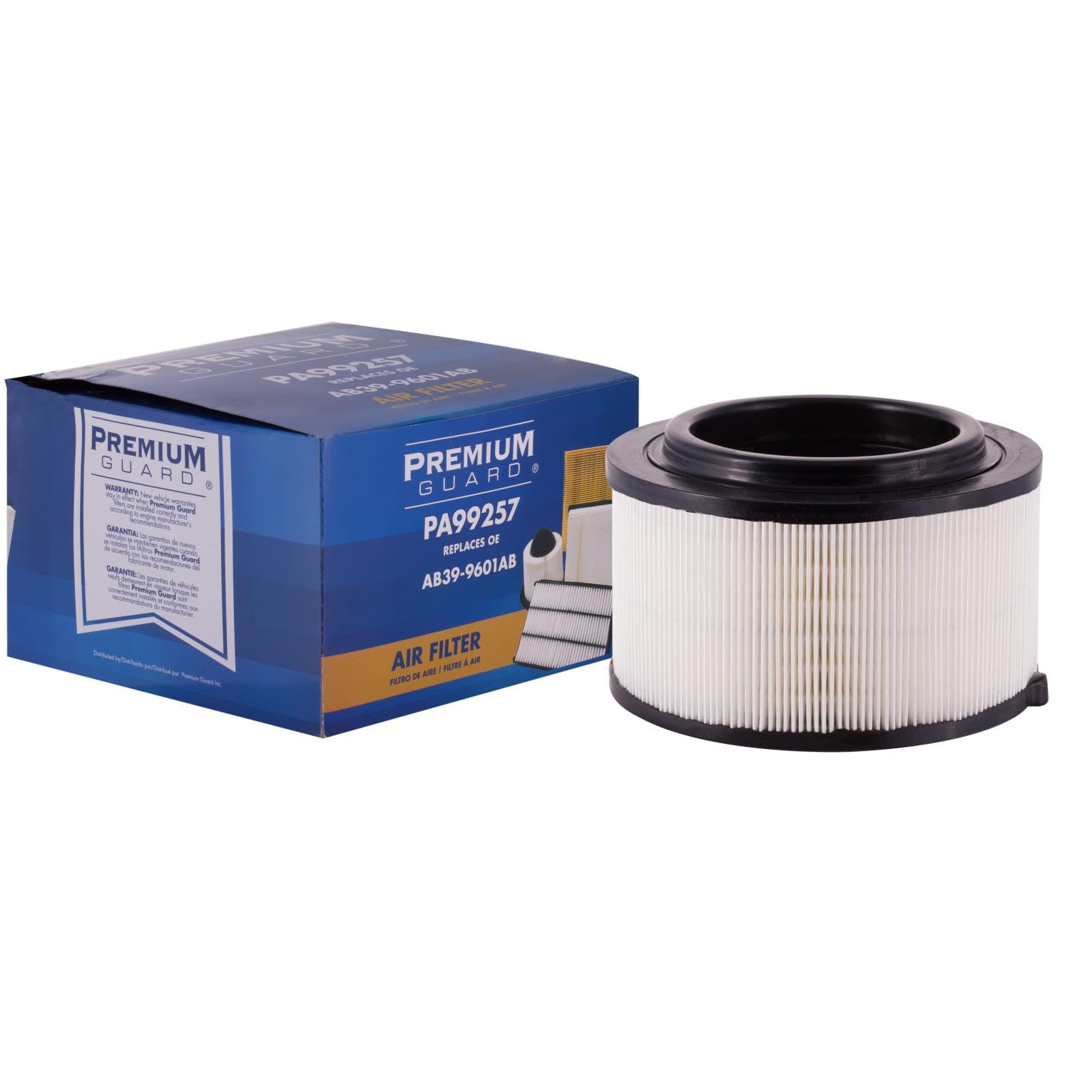 PG Engine Air Filter PA99257 - High Performance Replacement for 2013-2022 Ford Ranger | Improves Engine Efficiency & Airflow | Perfect for Off-Roading & Daily Commuting