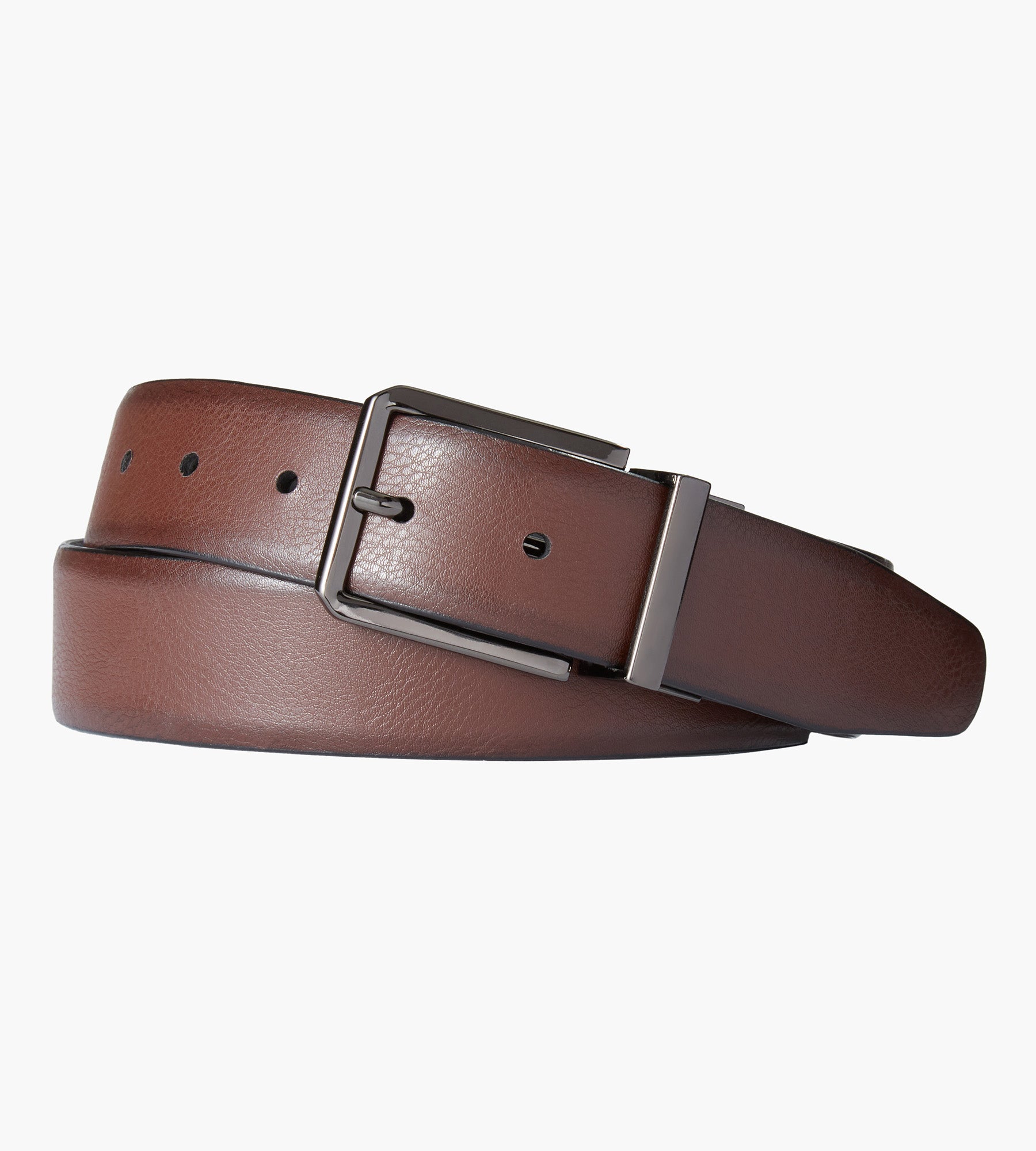 Reversible Buckle Belt for Men & Women - Adjustable Leather Strap with Dual-Sided Design - Perfect for Casual, Office & Formal Wear