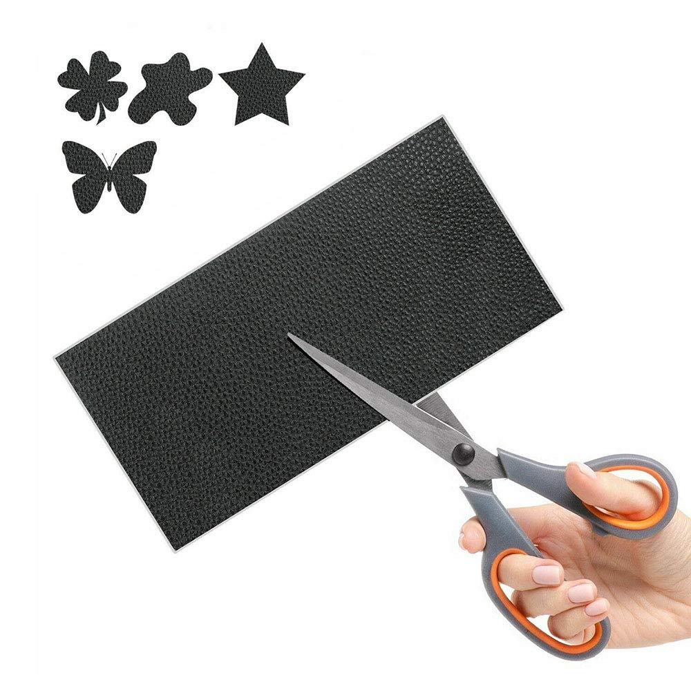 Acxico 6-Piece Self-Adhesive Sheep Leather Repair Patch Kit - Fix Car Seats, Sofas, Handbags & More | Durable Leather Repair for Furniture, Auto Interiors & Accessories