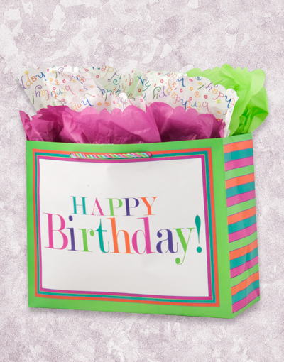 Vibrant Framed Birthday Gift Bags - Premium Party Favor Pouches for Birthdays, Baby Showers & Special Occasions - Perfect for Gift Wrapping, Party Decorations & Event Favors