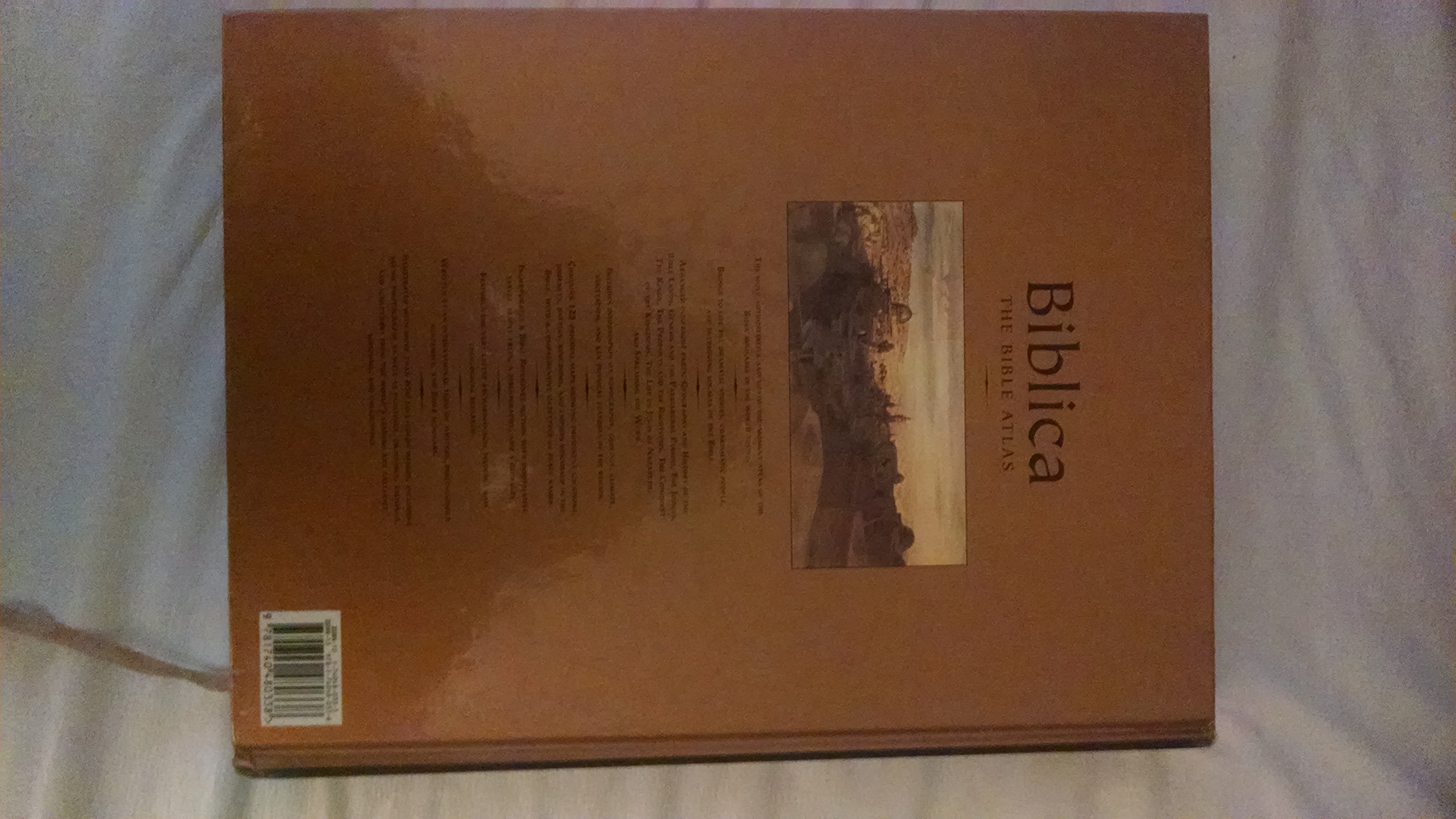 Biblica: The Bible Atlas - Historical Maps & Biblical Journeys for Study, Travel & Faith Exploration