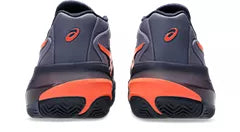 ASICS Men's Gel Resolution X CLAY/PADEL Tennis Shoes - Grayish Purple/Nova Orange - High-Performance Court Shoes for Clay & Padel Courts - Perfect for Competitive Play & Training Sessions