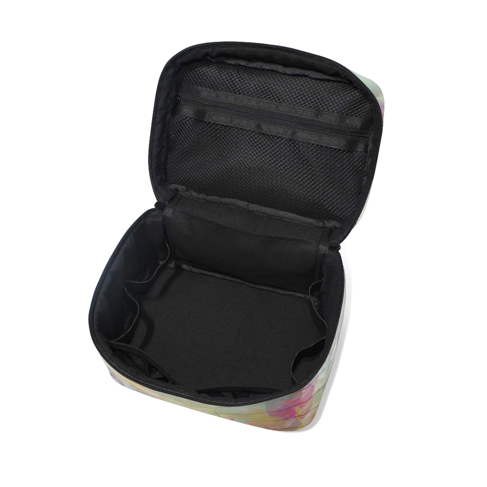 JRDD Large Capacity Cosmetic Bag for Women - Travel & Toiletry Organizer - Perfect for Makeup & Train Cases
