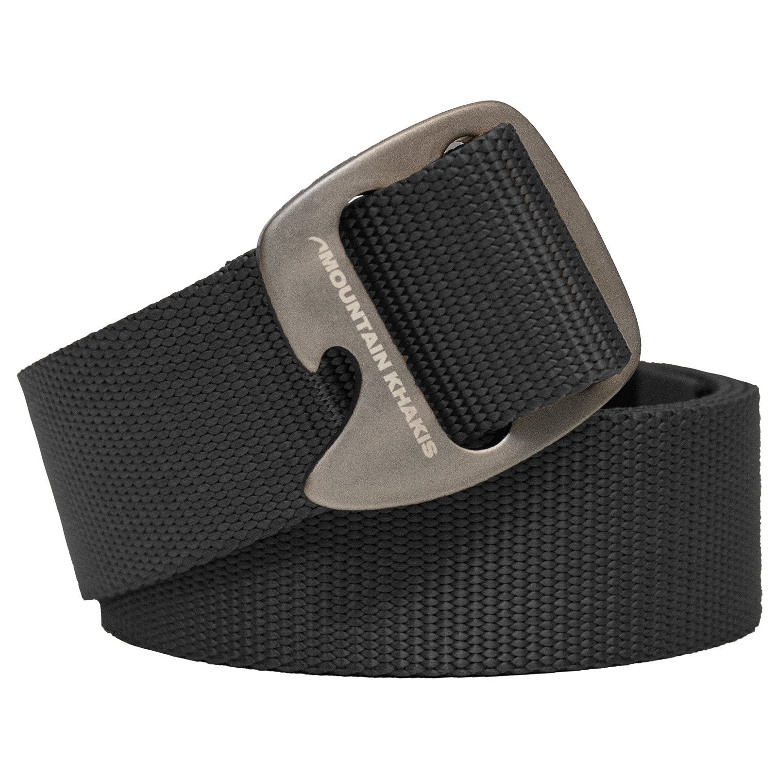 Durable Solid Webbing Belt for Men & Women - Heavy Duty Nylon Military Style Strap - Adjustable Waist Belt for Work, Outdoor, Tactical & Everyday Use