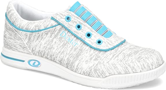 Dexter Women's Suzana 2 Sneakers - Light Grey & Blue Athletic Shoes for Running, Walking & Casual Wear | Comfortable Women's Fashion Sneakers for Gym, Workout & Everyday Use