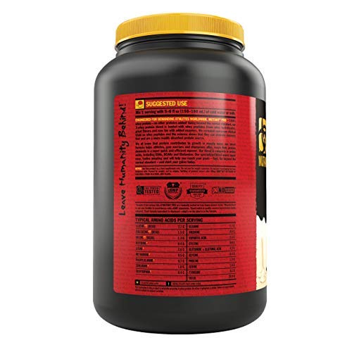 Mutant Pro Triple Whey Protein Powder - Time-Released Protein Supplement for Enhanced Amino Acid Absorption - Gourmet Vanilla Milkshake Flavor (5 lbs) - Perfect for Post-Workout Recovery & Muscle Building