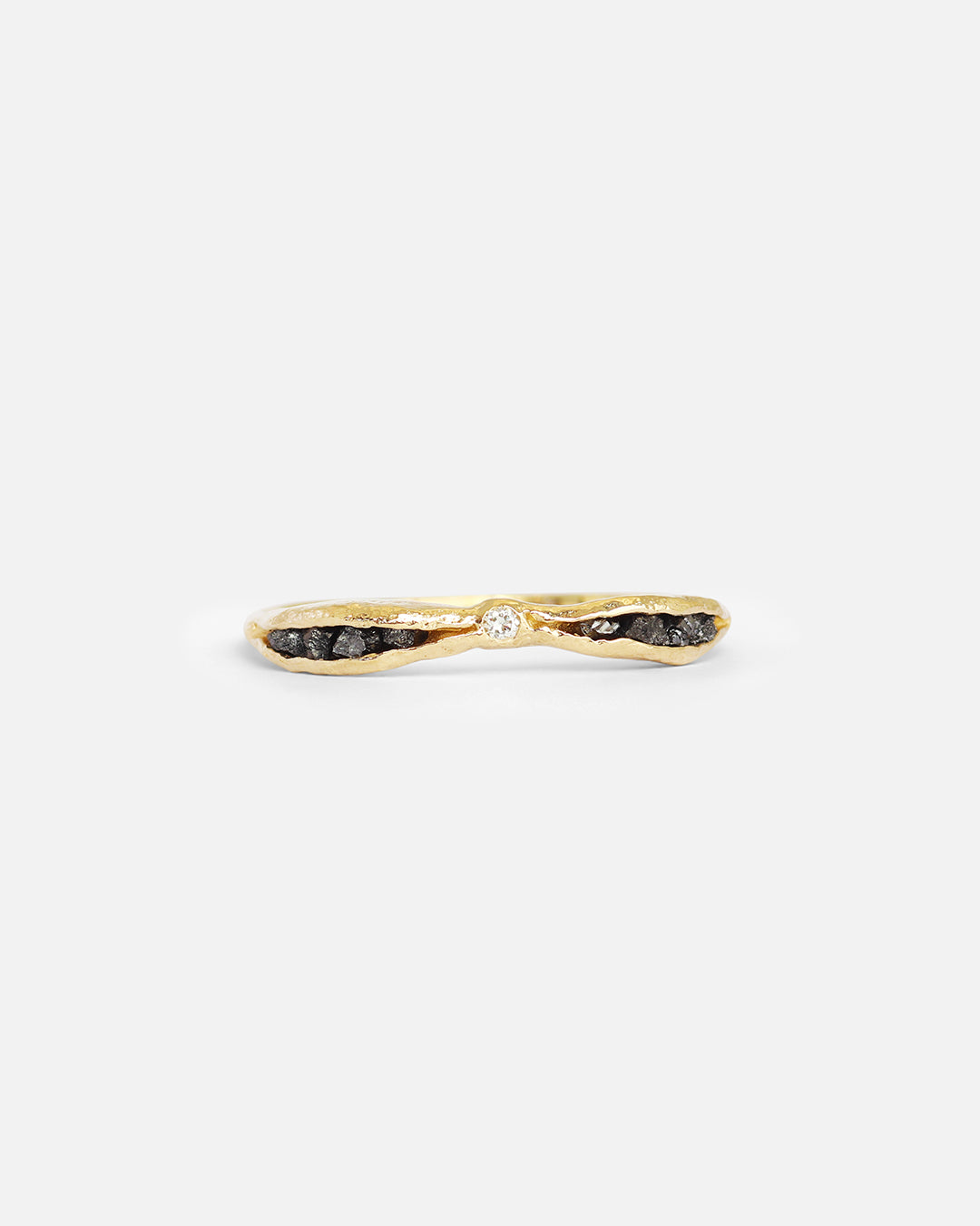 Elegant Grey & Black Diamond Ring for Women - Vintage Style Wedding Band, Anniversary Gift, Engagement Jewelry - Perfect for Special Occasions & Everyday Wear