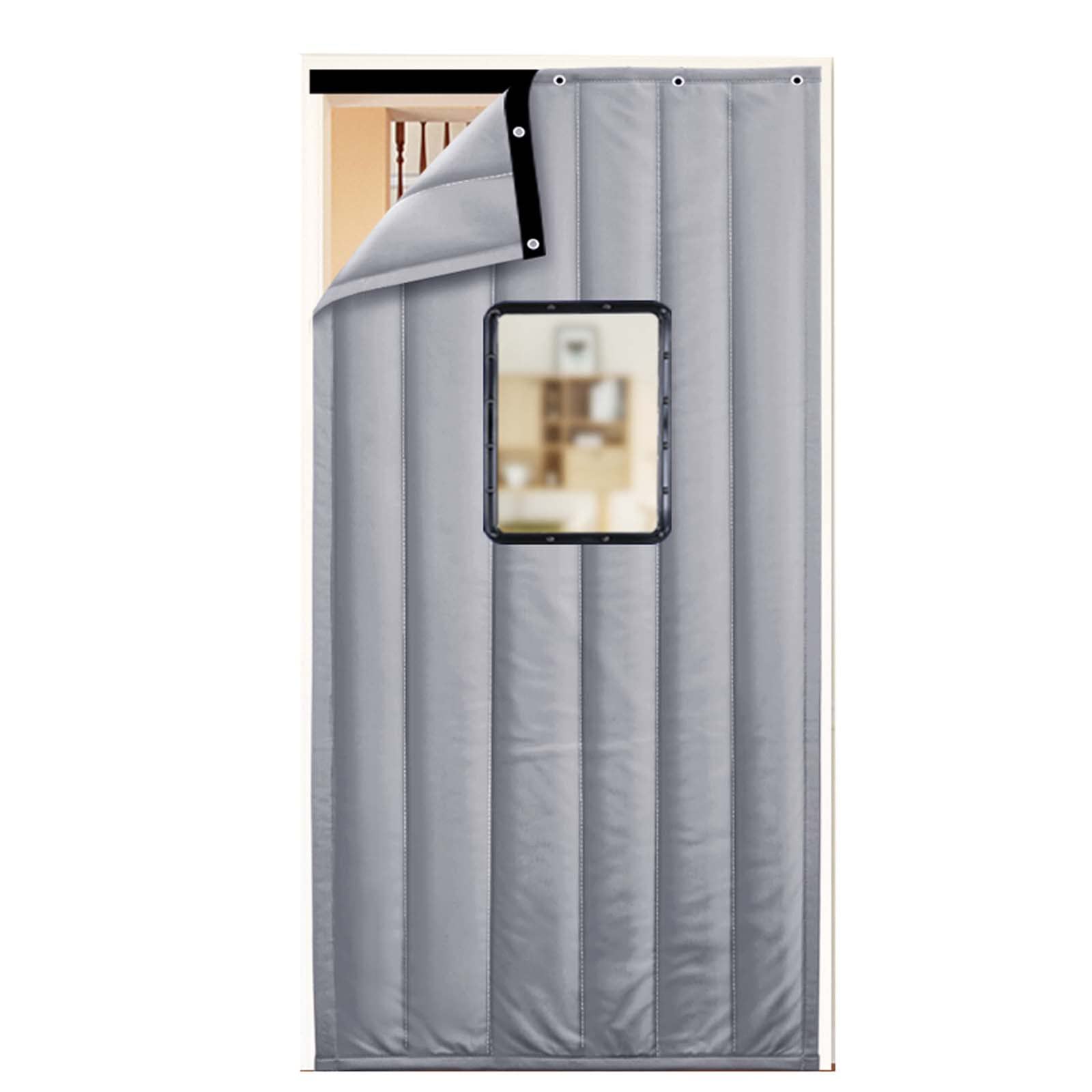 Magnetic Thermal Insulated Door Curtain 43