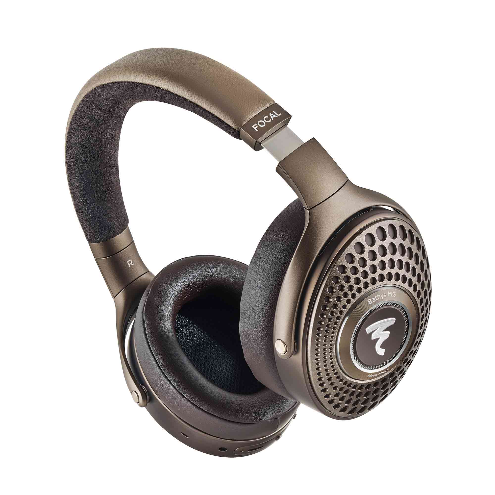 Focal Bathys MG Wireless Noise Canceling Headphones – Premium Bluetooth Over-Ear Headphones with Active Noise Cancellation for Travel, Work & Music Lovers