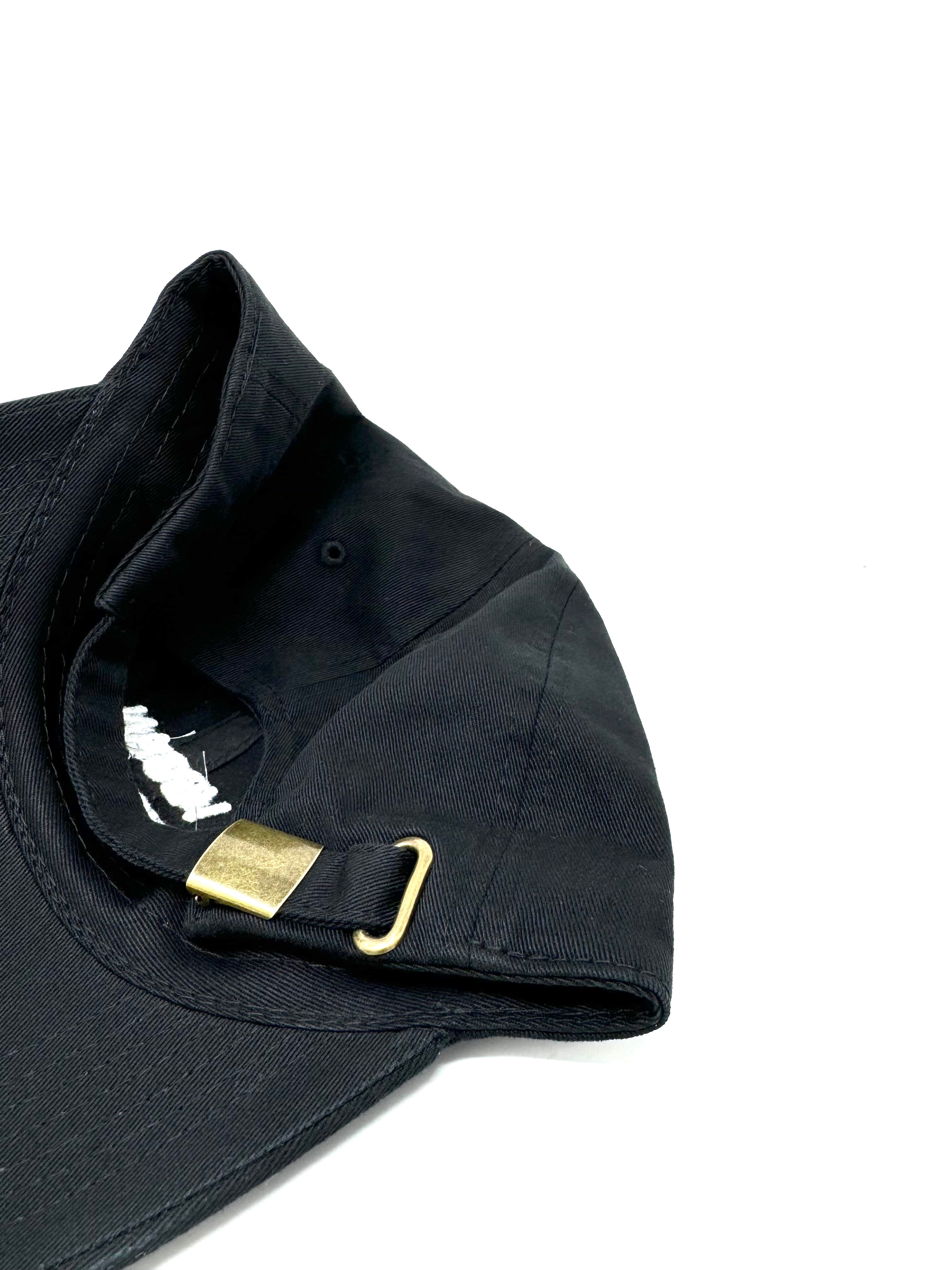 Vegan for the Animals Hat - Cruelty-Free Black Cotton Baseball Cap for Animal Lovers | Perfect for Vegan Protests, Animal Rights Events & Everyday Ethical Fashion