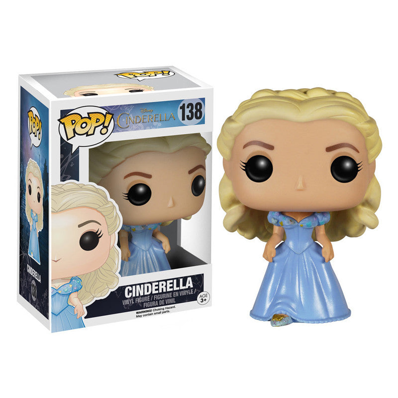 Disney Pop! Vinyl Figure Cinderella (Live Action) - Collectible Doll for Disney Fans, Movie Lovers & Gift Giving