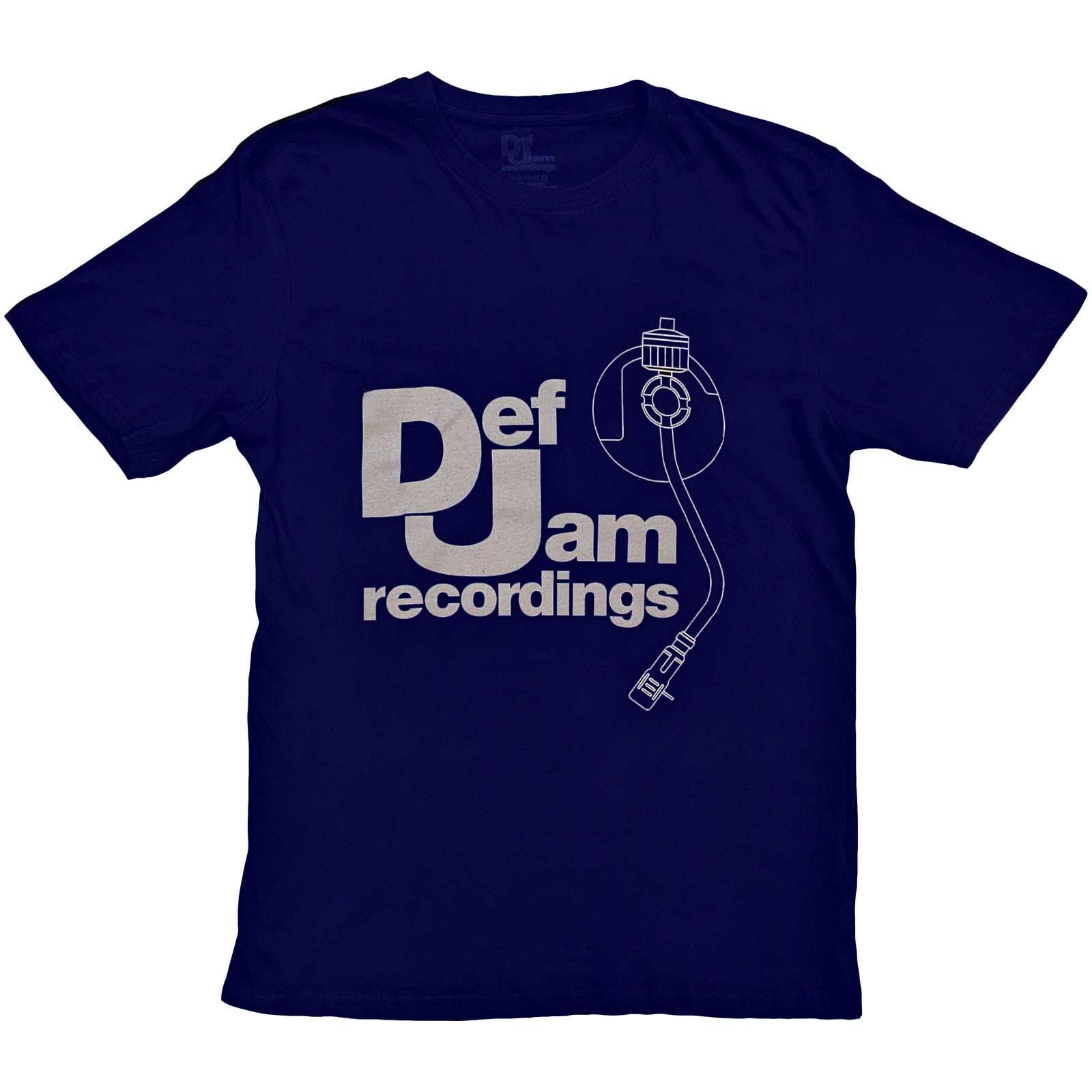 Def Jam Recordings Official Logo & Stylus Graphic T-Shirt for Men & Women - Hip Hop Music Fan Tee for Concerts, Streetwear & Casual Outfits