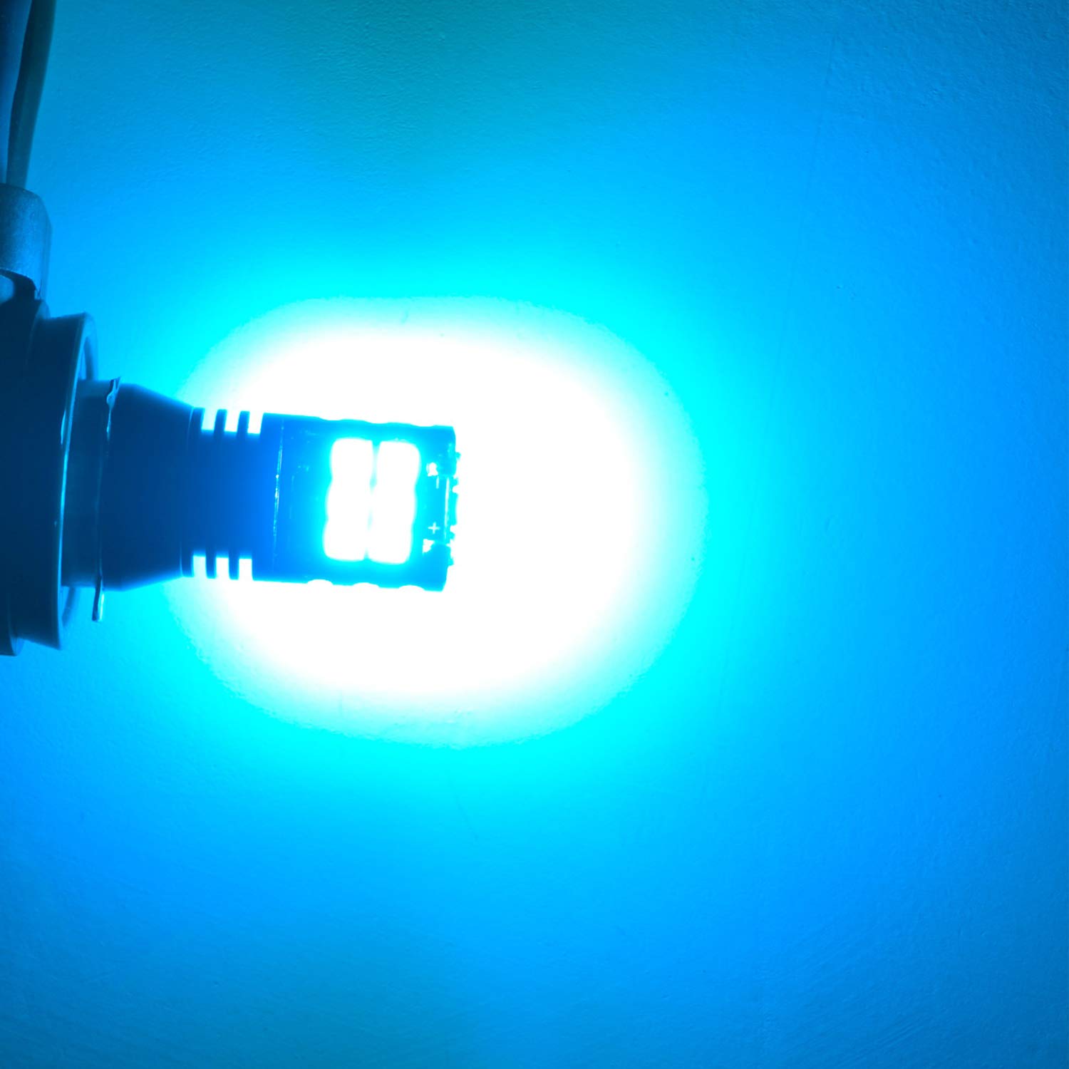 2504 PSX24W LED Fog Light Bulbs - 2600 Lumens Super Bright 3030-SMD 12276 Replacement Bulbs for Cars, Trucks, SUVs, Motorcycles - 8000K Ice Blue - Perfect for Fog Lights & DRL Daytime Running Lights in Low Visibility Conditions