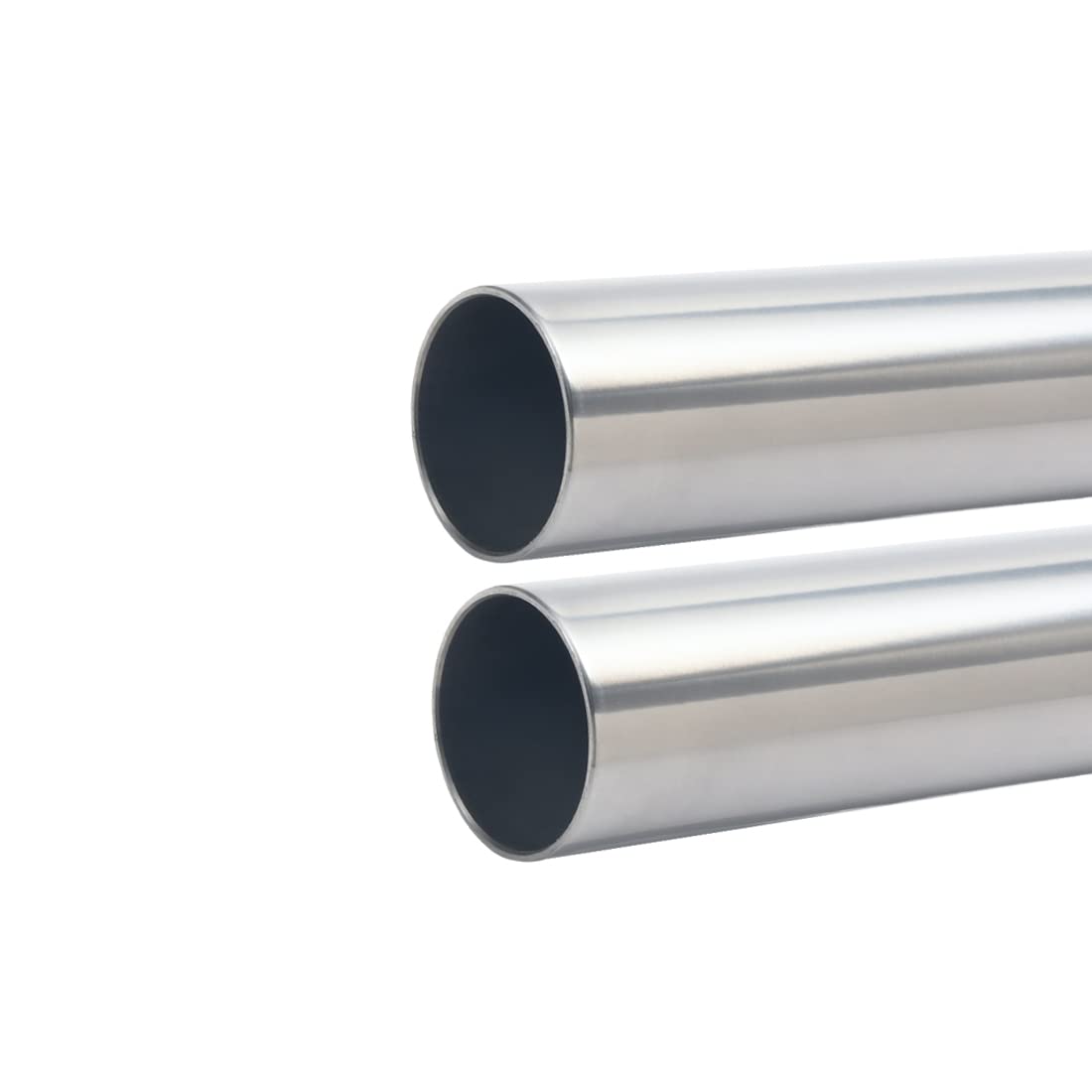 Premium Silver Motorcycle Fork Tubes - Compatible with Suzuki GSXR1000R GSX-R1000R GSXR1000RZ GSX-R1000RZ (2017-2022) - Front Inner Fork Pipes for Enhanced Ride Stability & Performance - Perfect for Street Racing, Track Days & Performance Upgrades