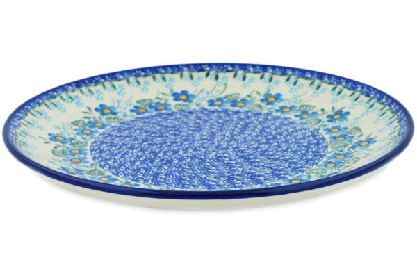 10-Piece Blue Joy Ceramic Dinner Plates Set - Elegant & Durable for Everyday Dining, Parties & Special Occasions