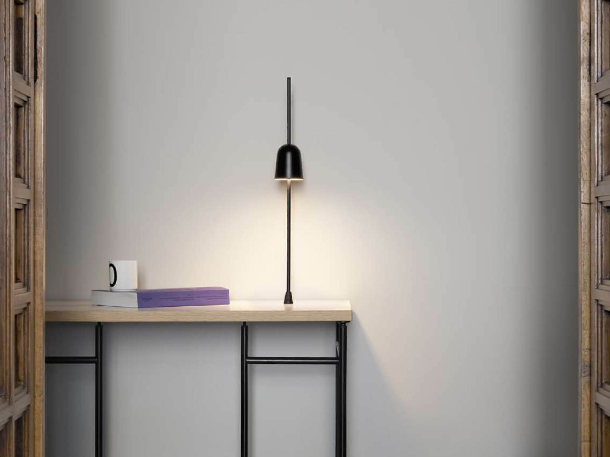Modern Ascent Table Lamp - Adjustable LED Desk Light for Home Office, Bedroom & Study - Warm White & Cool White Lighting Options for Reading & Working