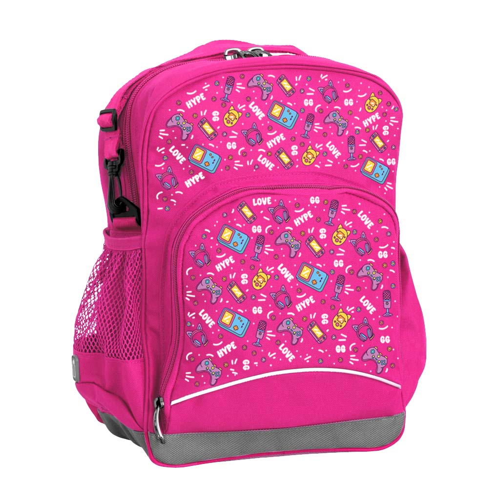 Pixel Chick Kindy Backpack for Kids - Cute & Durable School Backpack with Adjustable Straps - Perfect for Kindergarten, Preschool & Daycare Use