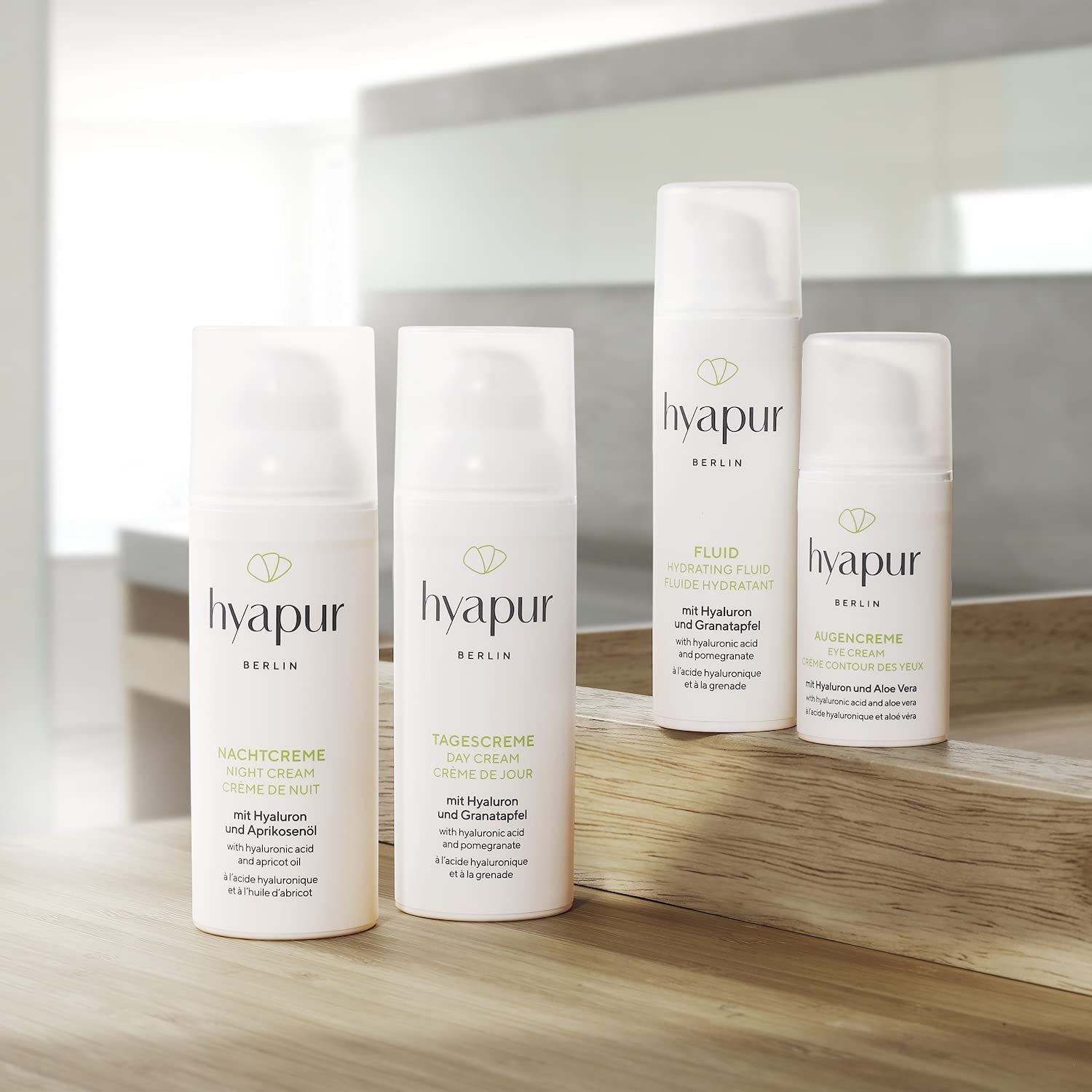 Hyapur GREEN Night Cream - Anti-Aging, Hydrating & Brightening Face Moisturizer for Women | Perfect for Dry Skin & Overnight Repair | Best for Nighttime Skincare Routine