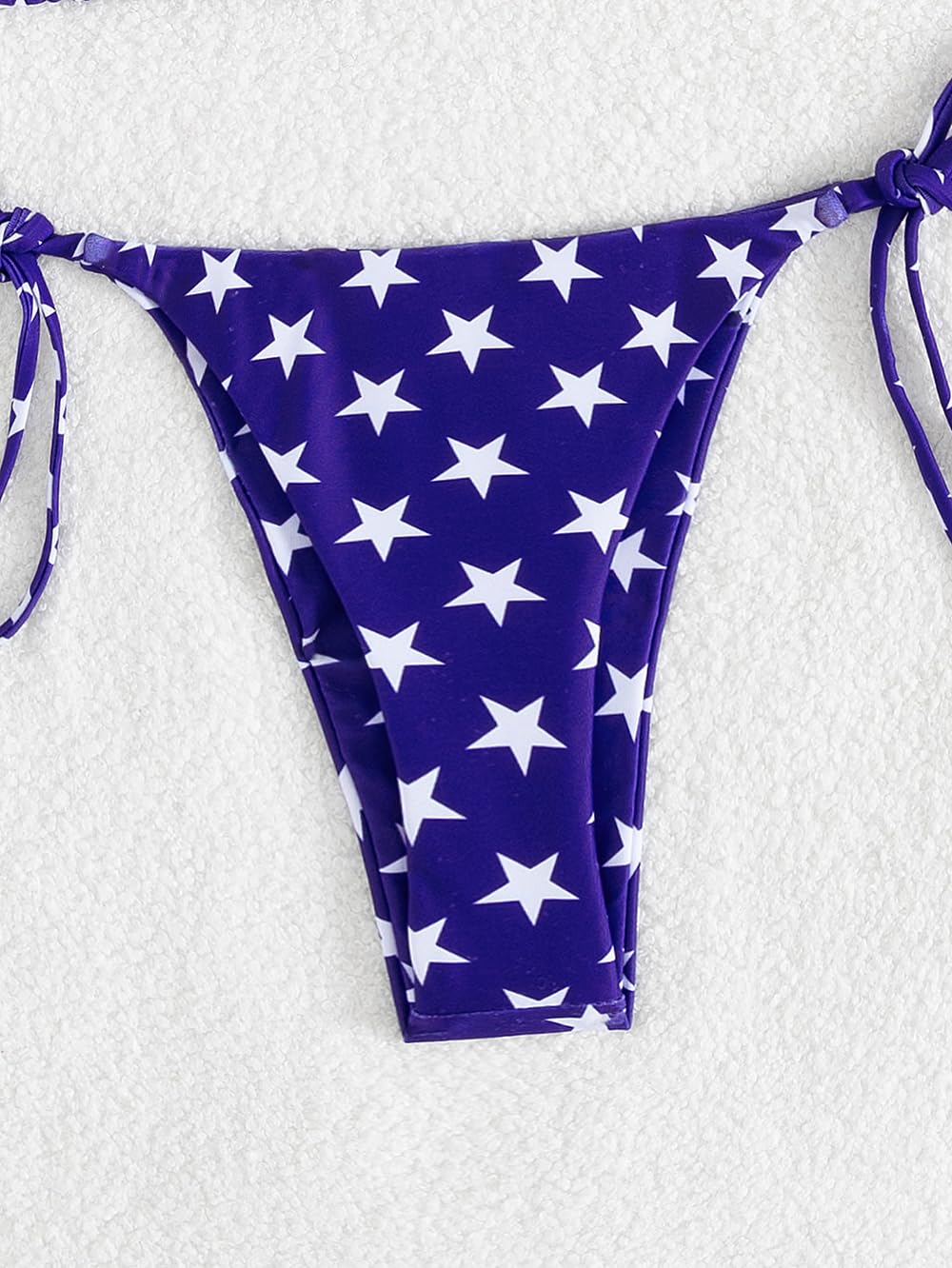 Sexy Women's Halter Thong Bikini Set - Adjustable Tie Side Triangle Bikini Swimwear for Beach, Pool & Summer Vacation