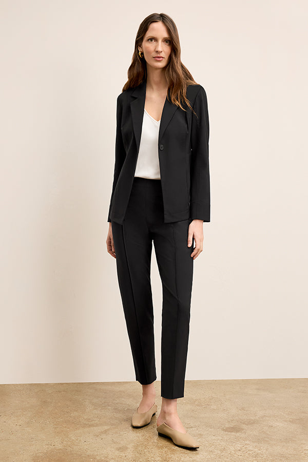 Colby Travel Pants for Men - OrigamiTech Stretch Wrinkle-Free Black Dress Pants for Business & Casual Wear - Perfect for Office, Commuting, and Travel