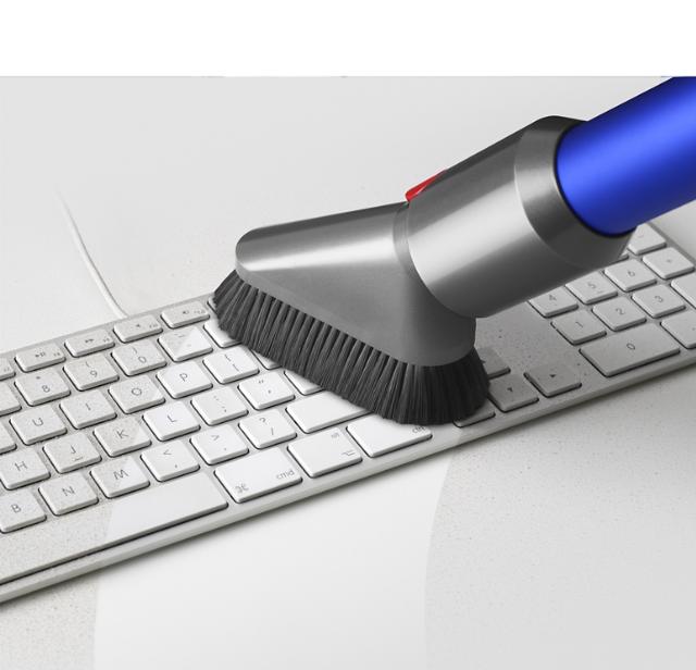 Dyson Mini Soft Dusting Brush Attachment for Dyson V7, V8, V10, V11 Vacuums - Gentle Cleaning for Furniture, Blinds & Delicate Surfaces