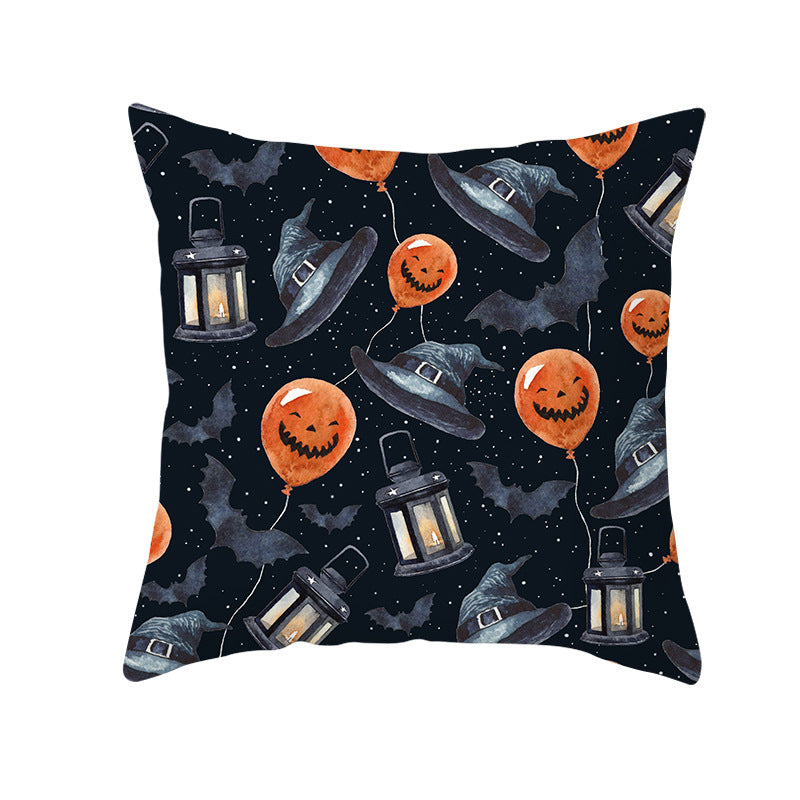 Spooky Halloween Pillowcase - Soft & Comfortable Decorative Pillow Cover for Halloween Decorations - Perfect for Home, Party, and Seasonal Decor