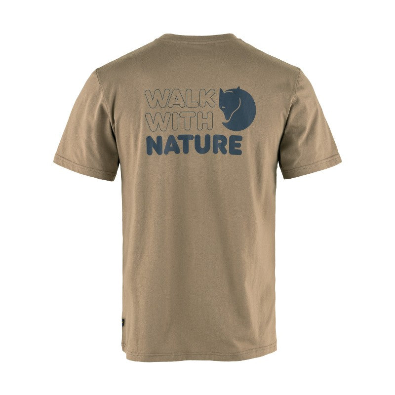 Fjallraven Men's Walk With Nature T-Shirt - Comfortable Outdoor Hiking & Casual Wear Tee for Adventure & Everyday Use